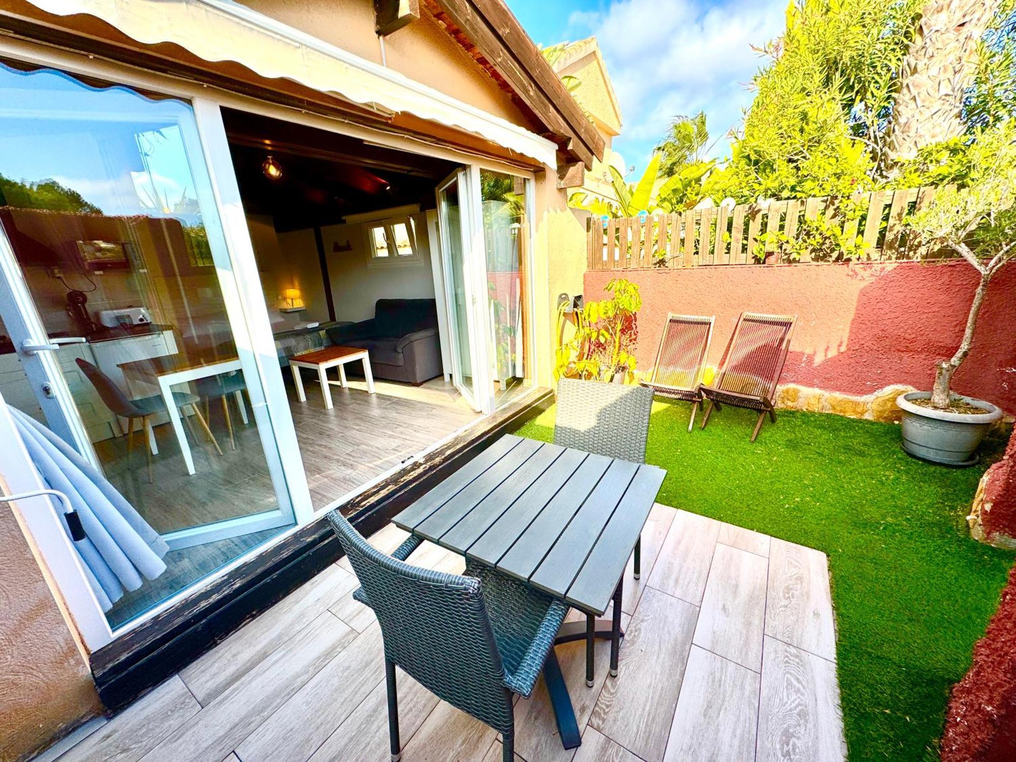 3 Casita-Estudio Con Jardin En La Playa Puerto Marino 外观 照片